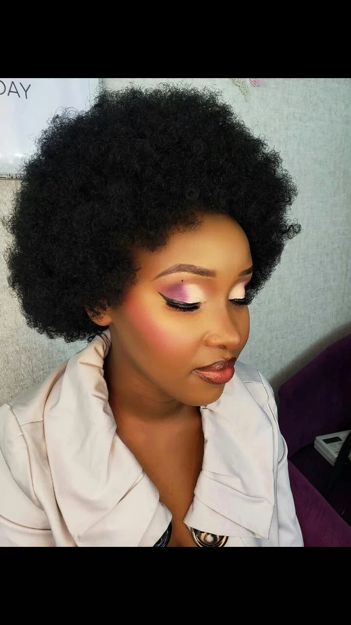 Pure human hair Afro